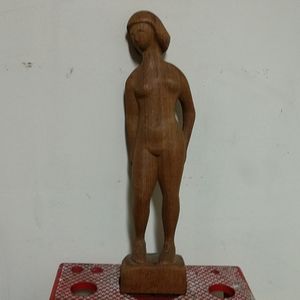 Hand carved statue
